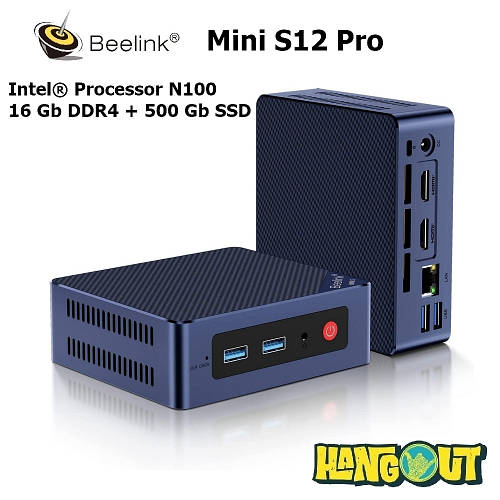 Beelinkミニ Pc Mini S12 Pro Mini Pc Mini PC Beelink Mini S12 Pro [Intel N100 16/500 Гб]