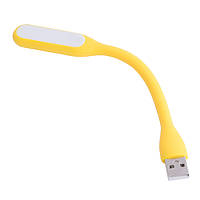 Фонарик гибкий LED USB, 1.2W, 4500 К, Yellow