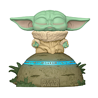 Фигурка Фанко Поп! Малыш Йода (Грогу) со светом и звуком Мандалорец Funko Pop! Star Wars Yoda 58390