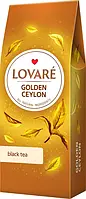 Чорний цейлонський чай без добавок і ароматизаторів Lovare Golden Ceylon 80 грамів