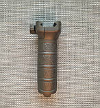 Ручка перенесення вогню для АК 74 DLG Tactical Picatinny foregrip hard чорна., фото 5
