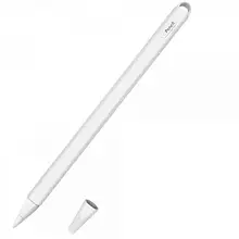 Чохол для стилуса GOOJODOQ Hybrid Ear 4001055094286 White (Apple Pencil 2, TPU)