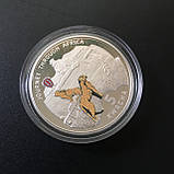 Монети cove 5 квач 2006 Подорож Африкою Сафарі Леопарди Срібло 925 проби, фото 6