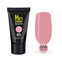 Акрил гель Mett Expert Acryl Gel Raspberry №005 Камуфлирующий малиновый 60 г