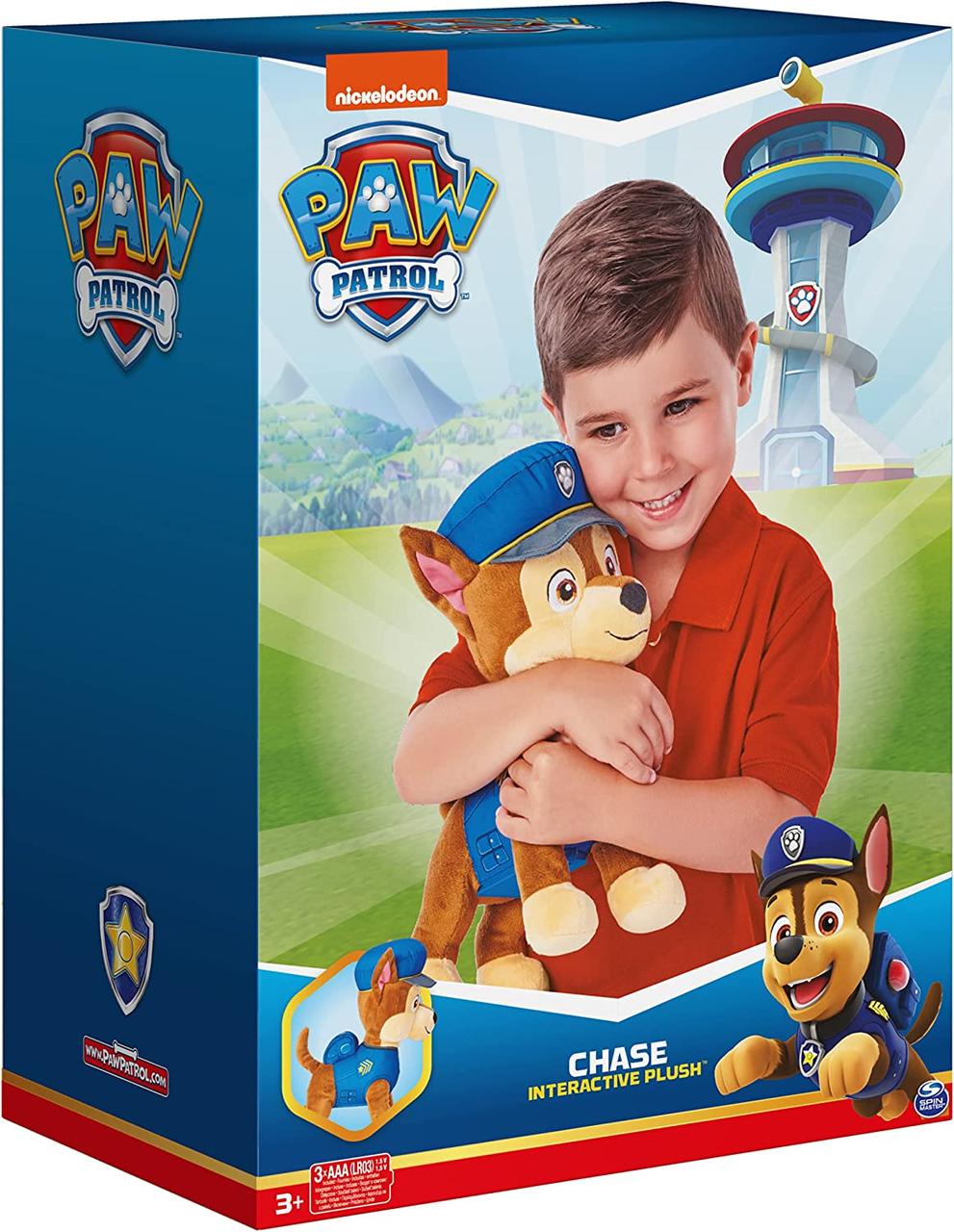 Інтерактивна м'яка музична іграшка Щенячий Патруль Paw Patrol Talking Chase Чейз