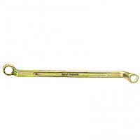 Ключ накидной, 10 х 11 мм, желтый цинк Sibrteh 14616