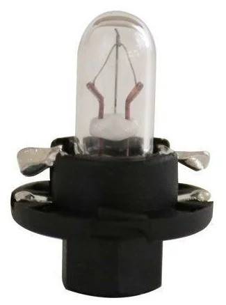 Автолампа 1,2W Pure Light 12V 1.2W BX8,4d - 1шт, (1987302235)