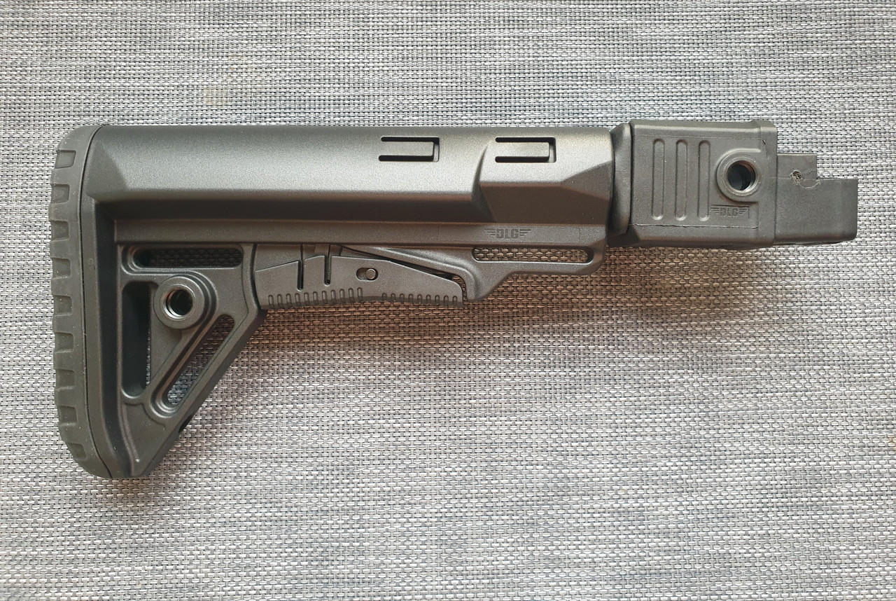 Приклад складной телескопический DLG TACTICAL SHARP BUTTSTOCK., фото 1