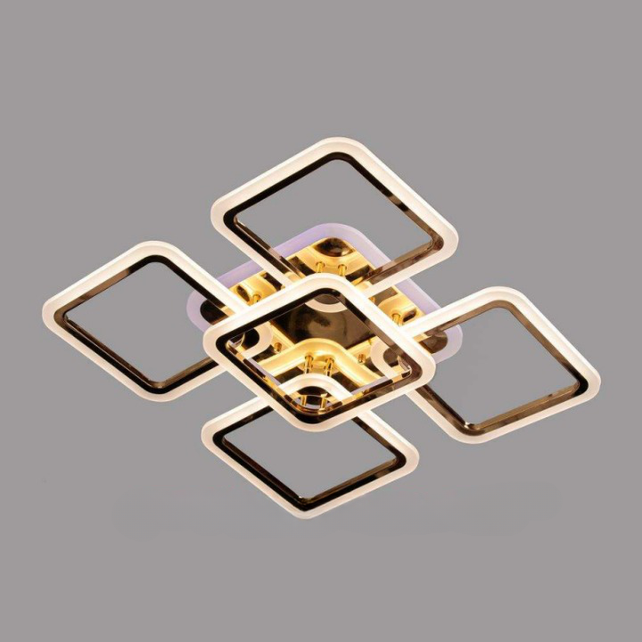 Люстра светодиодная с пультом SL-5342/4+1 FG+RGB купить по цене 2 867 ...
