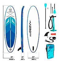 Надувной Сапборд AERO Board 2.0 (305х15х80см) 10' Blue Ocean