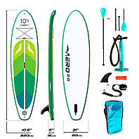 Надувной Сапборд AERO Board 2.0 (320х15х80см) 10.6' Green Leaf