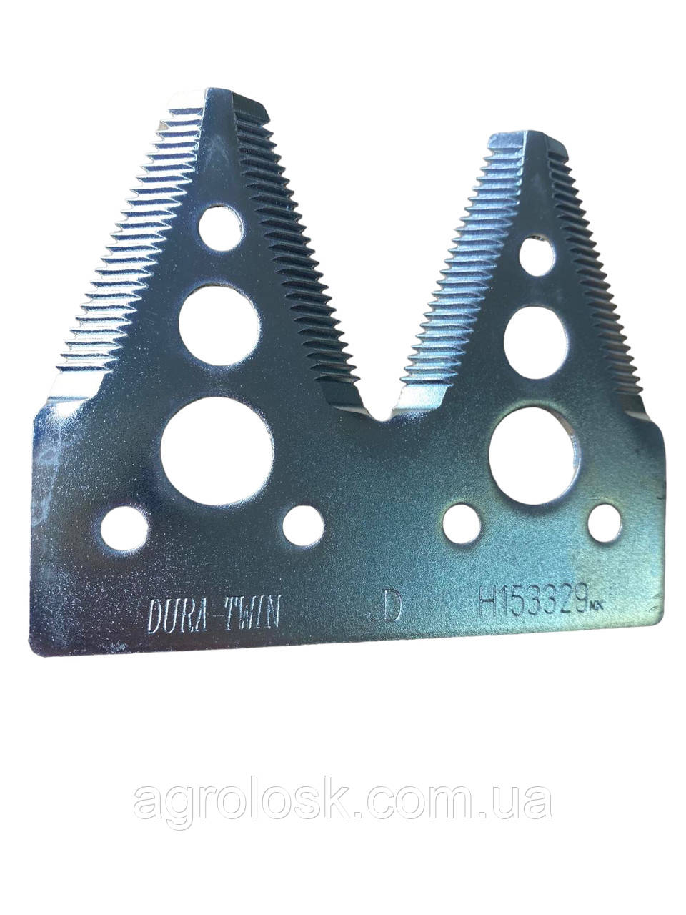 СЕГМЕНТ НОЖА ЖАТКИ ПОДВІЙНОЇ H153329 JOHN DEERE