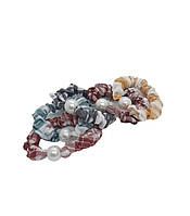 Резинка для волосся в клітинку