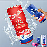 Мастурбатор чоловічий силіконовий із вібрацією багаторазовий Маструбатор чашка від USB Імітація анального сексу, фото 7