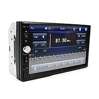 2din автомагнітола 7018B 2дин магнітола коротка база 7" сенсорний екран Bluetooth USB microSD, фото 2