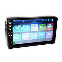 2din автомагнітола 7018B 2дин магнітола коротка база 7" сенсорний екран Bluetooth USB microSD, фото 4