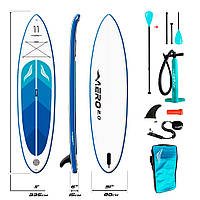 Надувной Сапборд AERO Board 2.0 (335х15х80см) 11' Blue Ocean