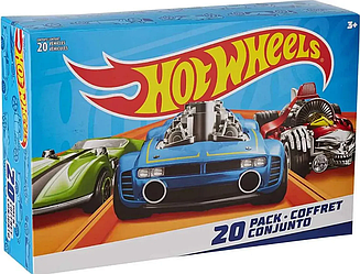 Hot Wheels Подарунковий набір машинок із 20-Pack набір машинок хот вілс DXY59  1:64
