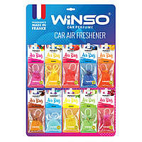 Ароматизатор Winso Air Bag MIX планшет 30шт 500004