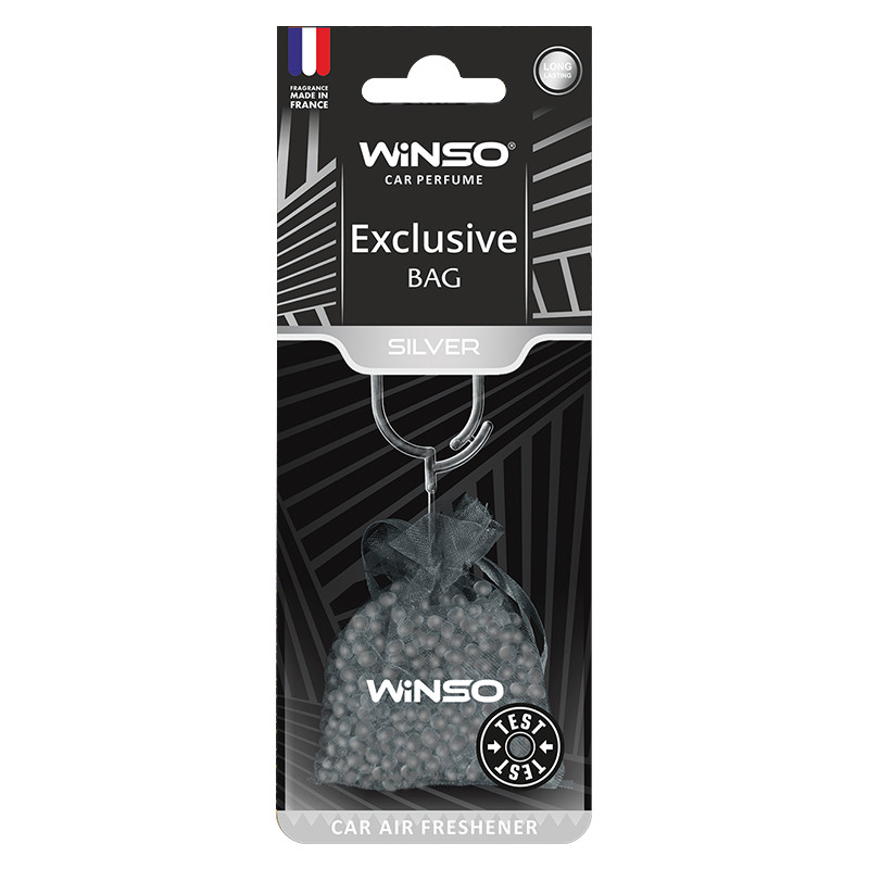 Ароматизатор мішечок Air Bag Exclusive Silver Winso (20) 530610