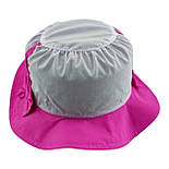 Панама дитяча 48, 50, 52, 54 розмір бавовна для дівчинки панамка головні убори малиновий (ПД271), фото 2