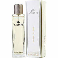 Оригинальная женская парфюмированная вода Lacoste Lacoste Pour Femme 90ml, нежный цветочно-пудровый аромат