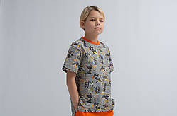 Оверсайз футболка для хлопчика на літо р.104-170