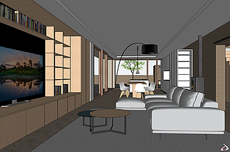 Проект Large 3D. Дизайн проектування інтер'єрів.