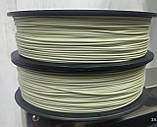 PLA філамент нитка пластик для ЗD друку Pochatok Filament 1,75мм Сіро зелений (сіро пісочний), фото 3