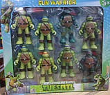 Черепашки ниндзя: Набор фигурок из 8-х Черепашек 8-10 см Ninja Turtles, фото 3