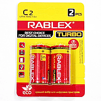 Батарейка Rablex Turbo ALKALINE 1.5V LR14 C