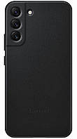 Чехол кожаный оригинальный Official Leather Cover EF-VS906LBEGRU для Samsung Galaxy S22 Plus (6.6") Black