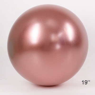 Art Show 19"/ 47.5 см Куля гігант Рожеве Золото Brilliance. Кулі повітряні латексні