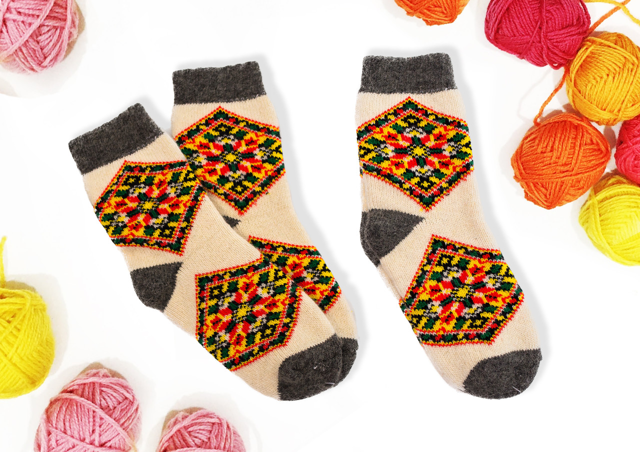 Жіночі ангорові шерстяні шкарпетки