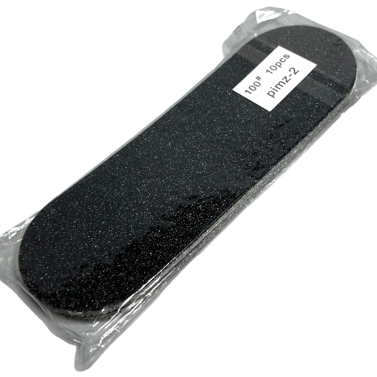 Змінні файли 100грит 10 шт до педикюрної металевої пилки/основи (pimz 2) 15.5/4.5 см