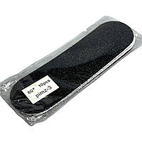 Змінні файли 80грит 10 шт до педикюрної металевої пилки/основи (pimz 3) 15.5/4.5 см