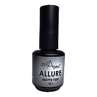 Топ матовий для нігтів NailApex Allure 10 мл