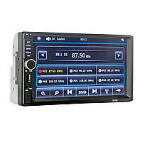 2din автомагнітола 7018B 2дин магнітолу коротка база 7" сенсорний екран Bluetooth USB microSD