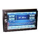 Автомагнітола 7012B 2din магнітола коротка база 7" під'єднання камери заднього огляду Bluetooth USB, фото 6