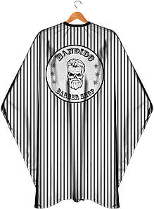 Пеньюар для перукаря Star Barber Cape Small Strips Bandido