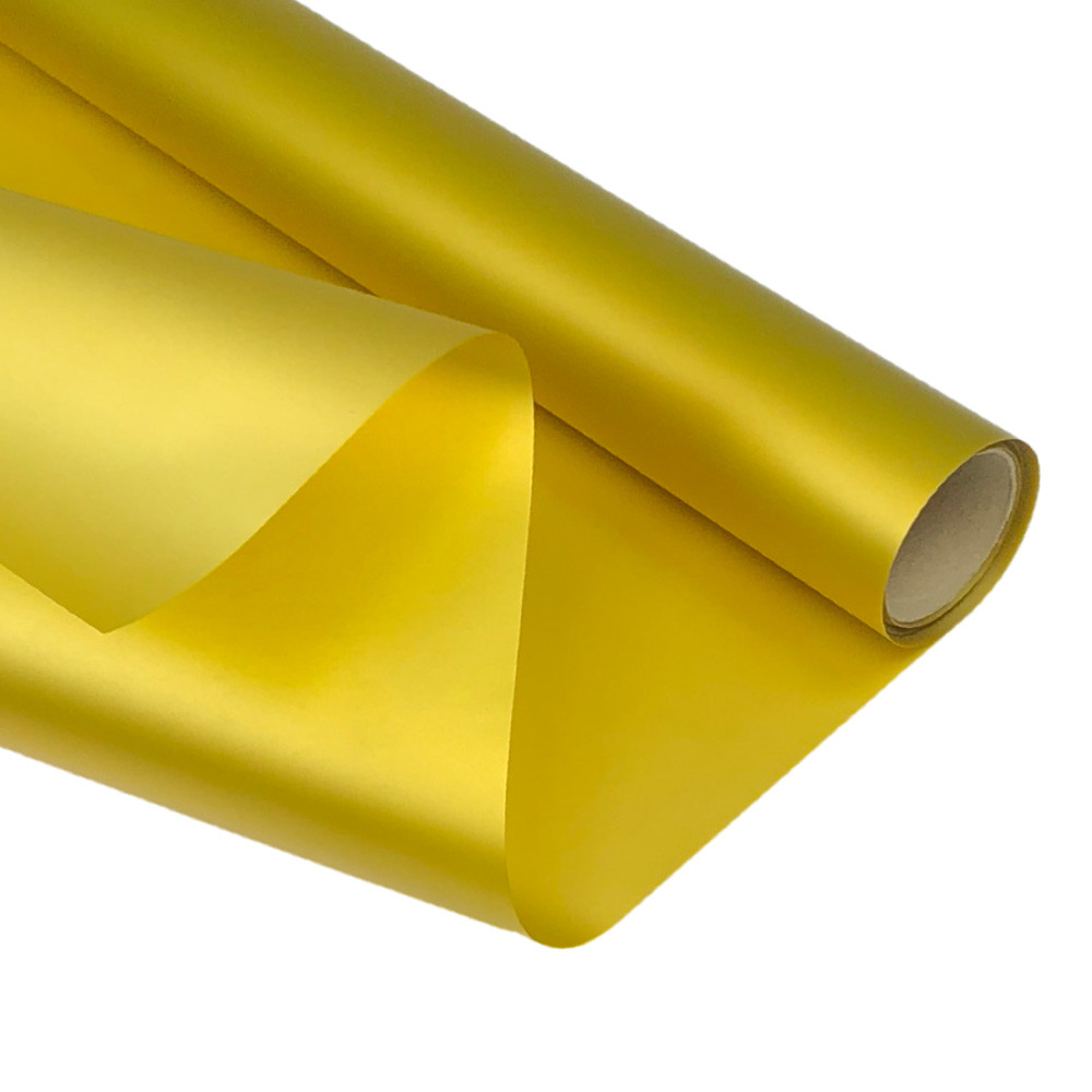 Тонована плівка - калька золотиста 65см × 8м #503, фото 1