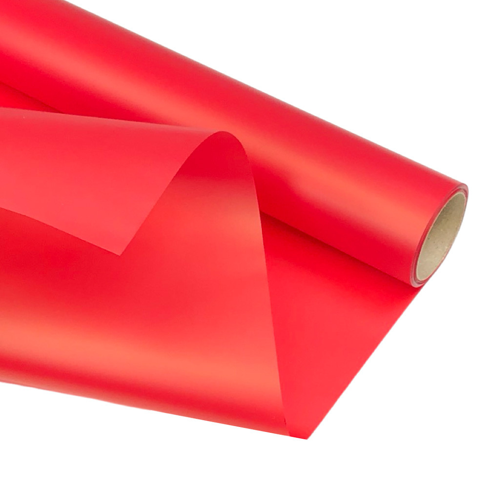 Тонована плівка - калька червона 65см × 8м #507, фото 1