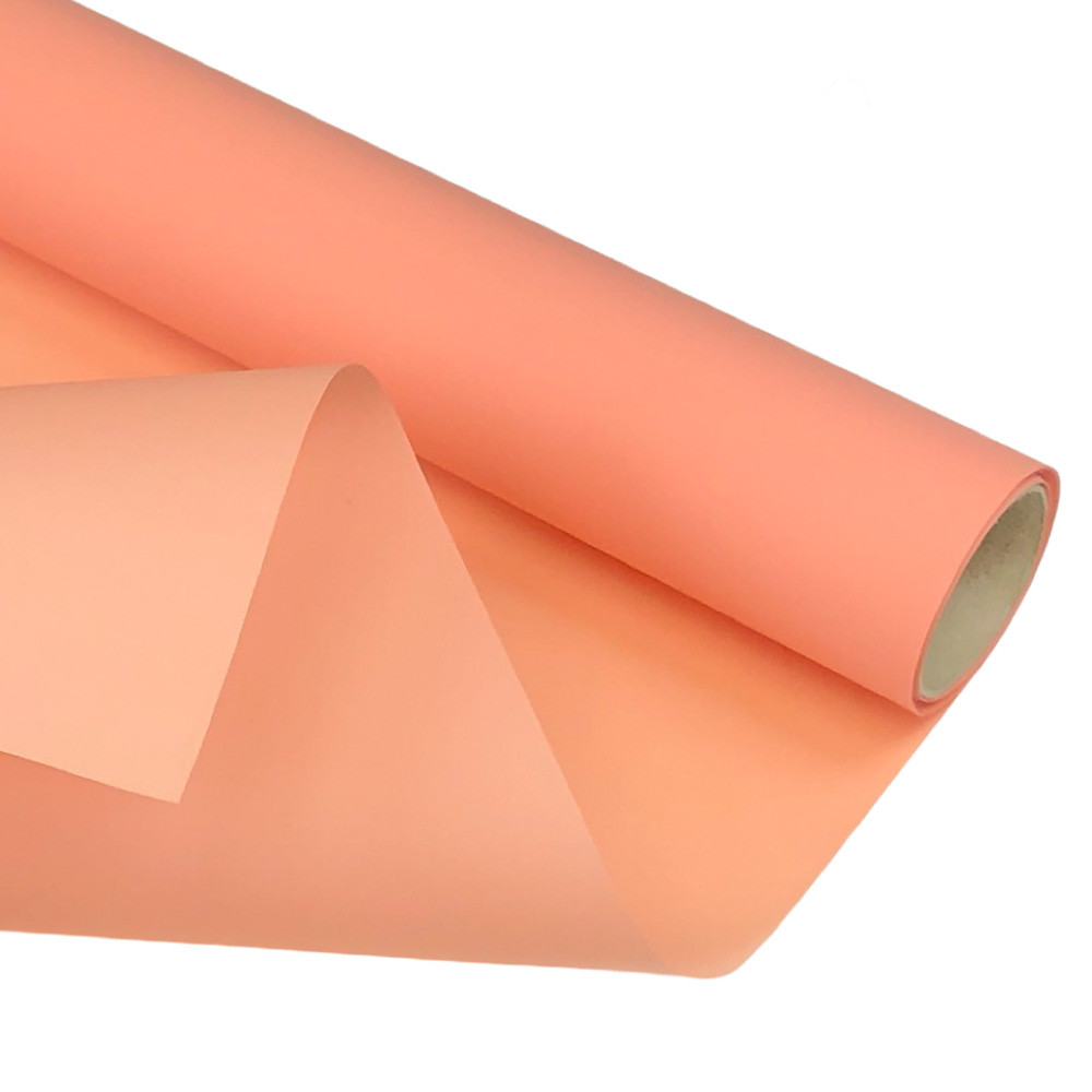 Тонована плівка - калька персикова 65см × 8м #509, фото 1