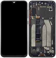 Дисплей модуль тачскрин Xiaomi Mi 9 SE черный TFT без функции отпечатка пальца в рамке