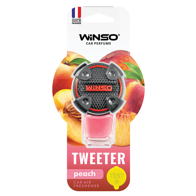 Ароматизатор на дефлектор Winso Tweeter - Peach 8мл (24) 533190*