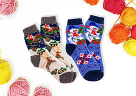 Дитячі вовняні ангорові шкарпетки