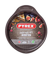 Форма круглая для выпечки Pyrex Asimetria 26 см Круглая Коричневая (AS26BA0/7146)