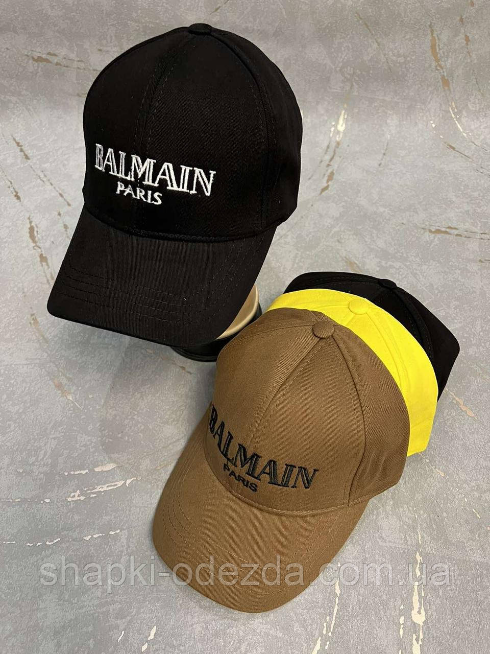 Замовити оптом провелюрені кепки "BALMAIN"
