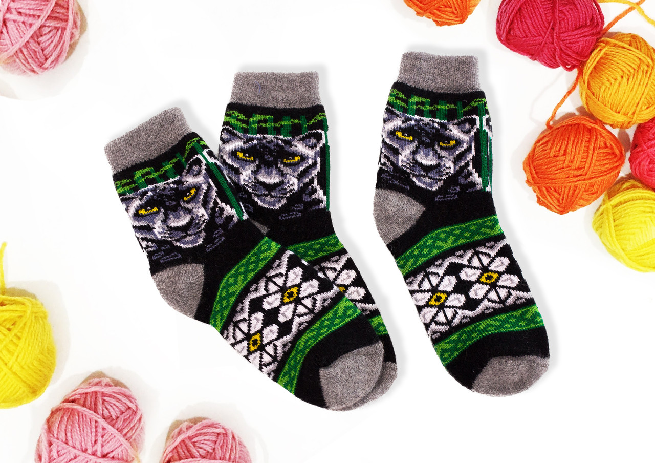 Чоловічі ангорові шерстяні шкарпетки