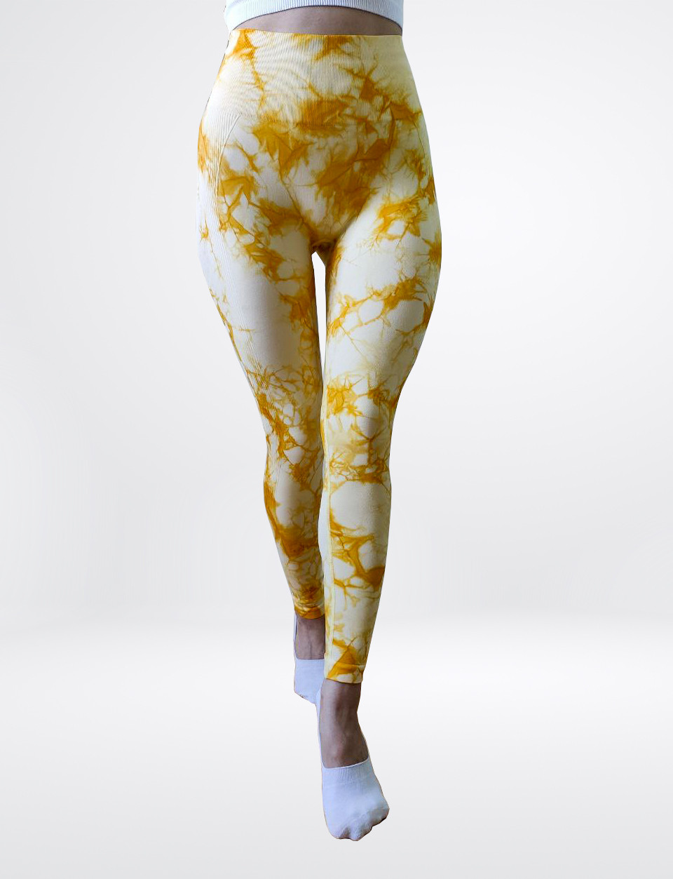 Лосини з ефектом пуш-ап M, Тай-дай, Жовтий
